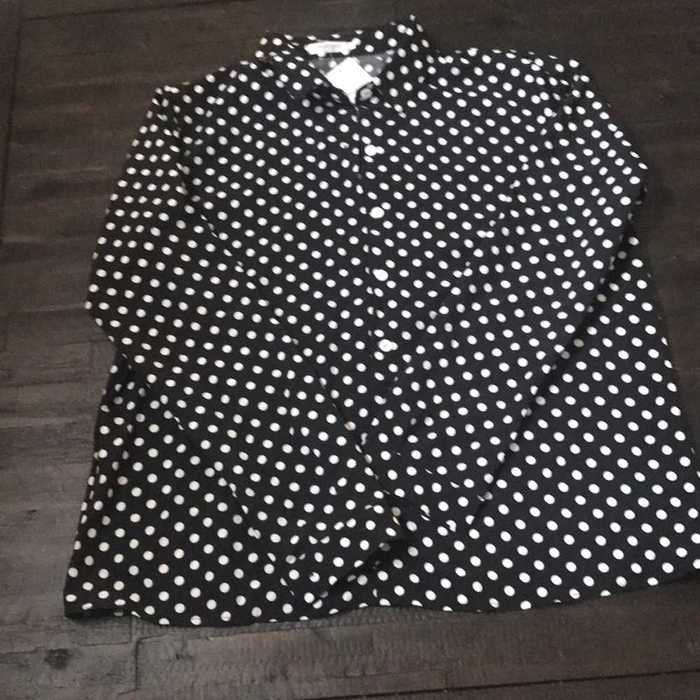 Long sleeve button down blouses